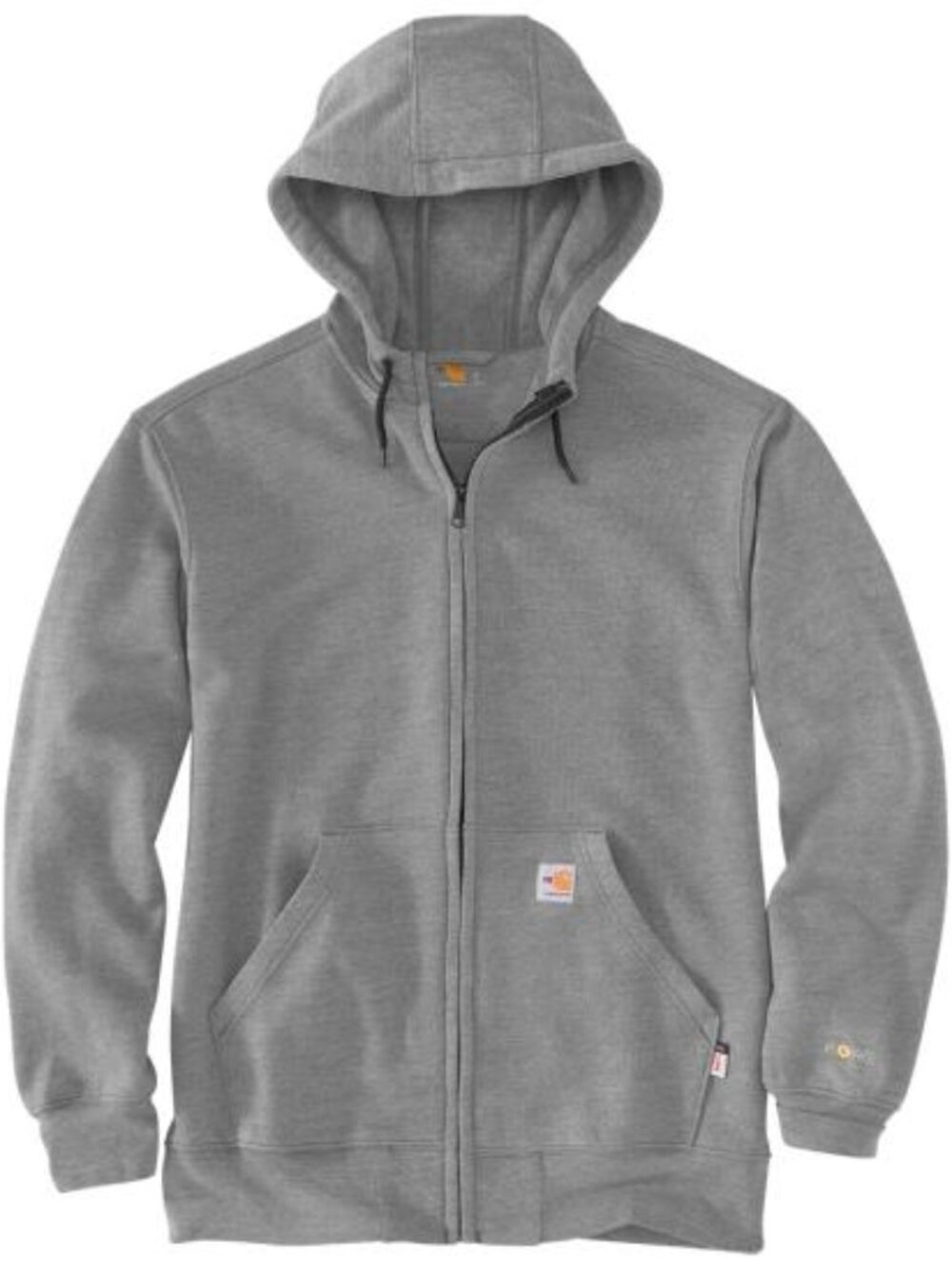 Carhartt FR grey full zippered hoodie - New with tag